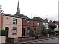 Cottages on Pole Lane, near Failsworth Pole