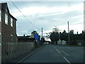 B5130 looking south at Bowling Bank