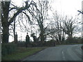 Gates to Gerwyn Hall on Kiln Lane