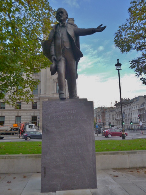 David Lloyd George, Parliament Square SW1