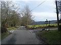 Lane junction at Tower Wood