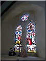 St John, Oakfield, Ryde: stained glass window (M)