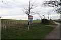 Footpath to Ulceby and a field sale