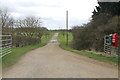 Entrance to Lodge Farm