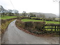 Lane near Tyddyn-bach