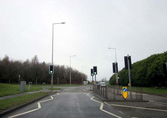 Pedestrian Crossing Castle Farm Way... © Roy Hughes :: Geograph Britain ...