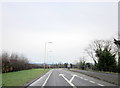 A5 Eastbound Approaching Entrance to Crematorium