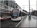 NT2573 : Edinburgh tram on Princes Street by M J Richardson