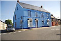 Blue painted House