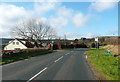 Bus stops on the B1447