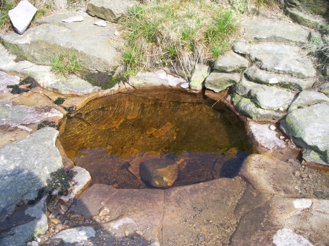 Round pool on Boar Clough