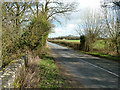 Waterperry Road at stream bridge