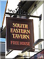 Sign for The South Eastern Tavern, Margate Road / Percy Road, CT11