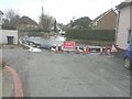 Road ahead closed due to flooding