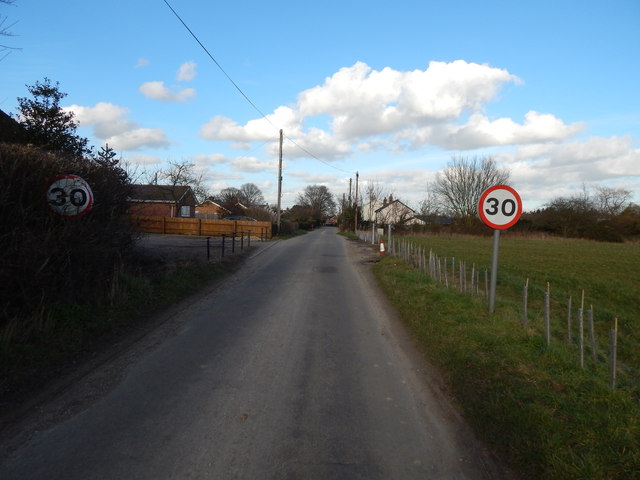 Entering Polstead Heath (from Polstead direction)