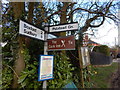 The (Polstead Heath) end of Heath Road (from Potash Lane)