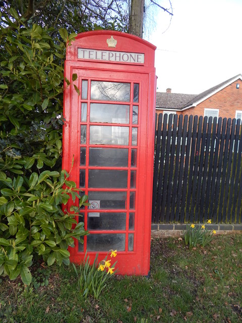 Phone box, Polstead Heath