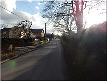 TL9940 : Heath Road, Polstead Heath (with chapel on left) by Hamish Griffin