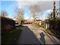 Looking towards the end of Heath Road (Polstead Heath end)