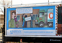 J3474 : Phoenix Gas poster, Belfast (3) by Albert Bridge