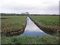 Drainage channel on Allerton Moor