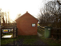 TM3691 : Pumping Station off Mill Pool Lane by Geographer