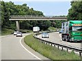 Westbound A14, Wood Road Bridge