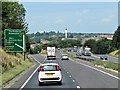 Westbound A14, Bury St Edmunds