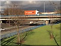 SD8004 : Whitefield Interchange, Bury New Road (A56) crossing the M60 by David Dixon
