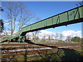 Totton, railway footbridge