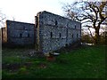 Disused building by Mare Pond