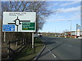 A554 towards New Brighton