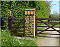 Gate along the Mowbray Way in Chadwell