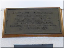 SU6006 : Commemorative plaque within Portchester Crematorium by Basher Eyre