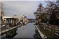 Lock on the River Lea Navigation