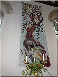 TQ0934 : Holy Trinity, Rudgwick: banner (2) by Basher Eyre