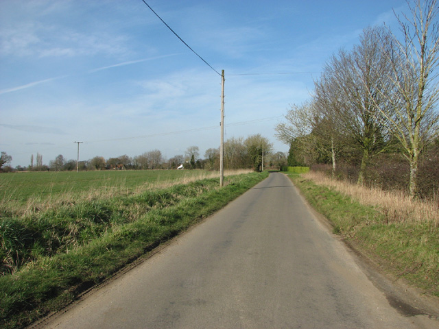 View along Wymondham Road