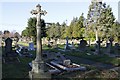 Cross at Wolvercote Cemetery