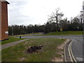 The end of Stone Lodge Lane West and start of Stone Lodge Lane