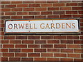 Orwell Gardens sign