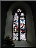 TQ0934 : Holy Trinity, Rudgwick: stained glass window (l) by Basher Eyre