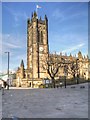 SJ8398 : Manchester Cathedral, Victoria Street by David Dixon