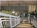 East end of motorway footbridge, Patchway