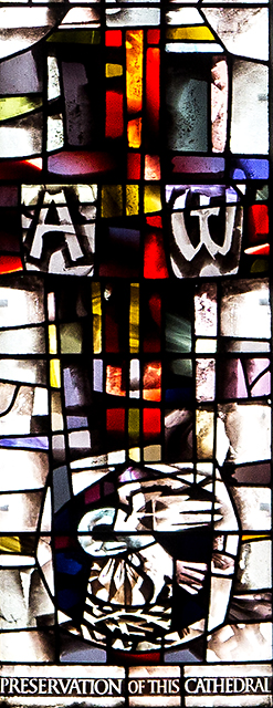 Ascension window, Newcastle Cathedral