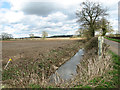 Ditch beside Bridge Road