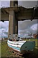 Boat by the bridge, Hessle