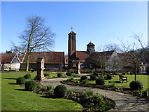 TF9336 : The Anglican Shrine Gardens, Walsingham by pam fray