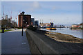 The Thames Path at Nine Elms