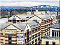NZ2563 : Rooftops and bridge, Newcastle upon Tyne by William Starkey