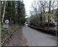 Southern boundary of Castle Combe